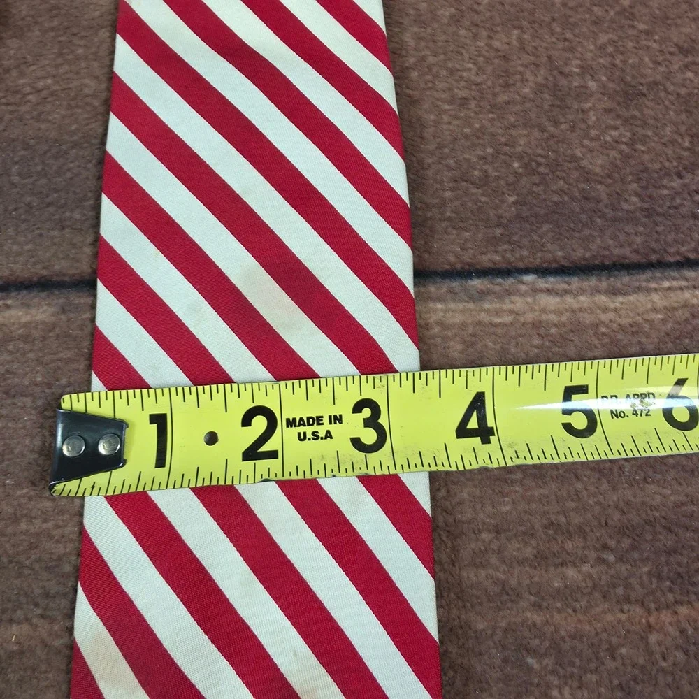 Polo Ralph Lauren Tie Mens One Size Red White Blue Good American Flag Silk
